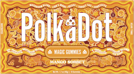 PolkaDot Magic Gummies - Mango Sorbet