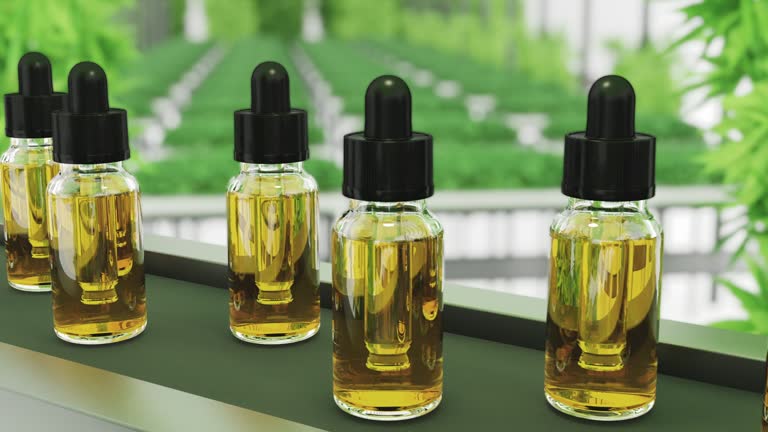 CBD Oil Dropper Bottle