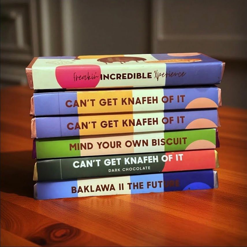 Assorted Middle Eastern Dessert Chocolate Bars