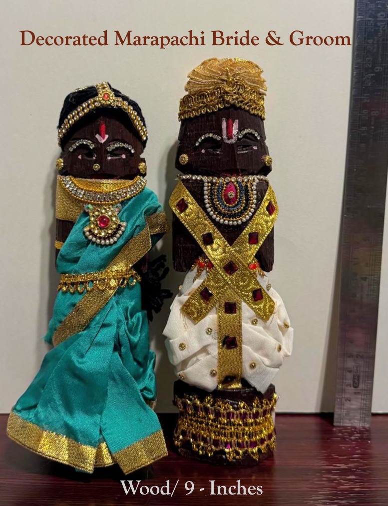 Decorated Marapachi Bride & Groom