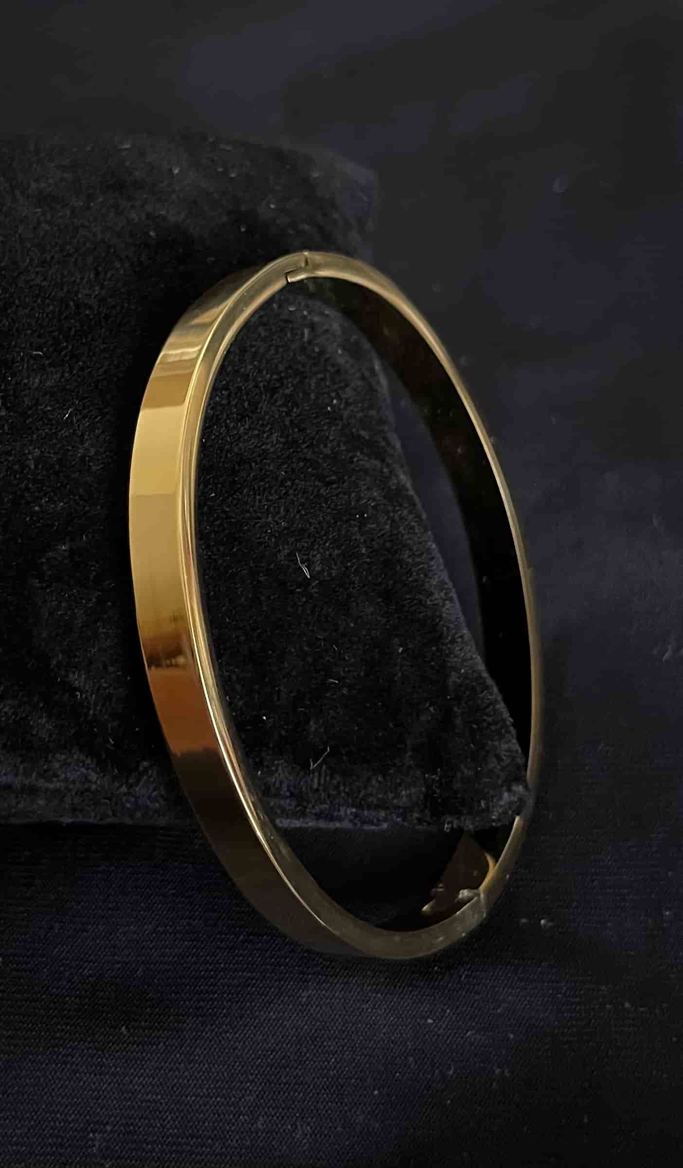 Brazalete Ancho Dorado