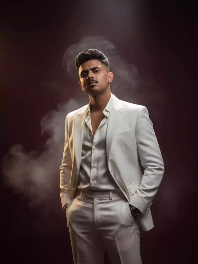 Elegant White Suit