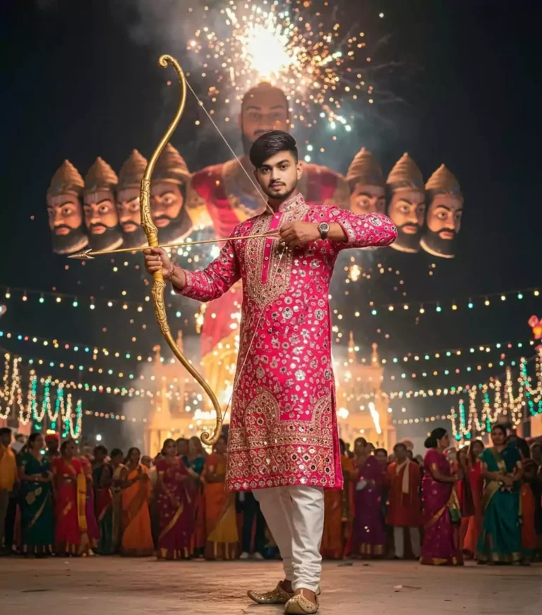 Traditional Embroidered Kurta
