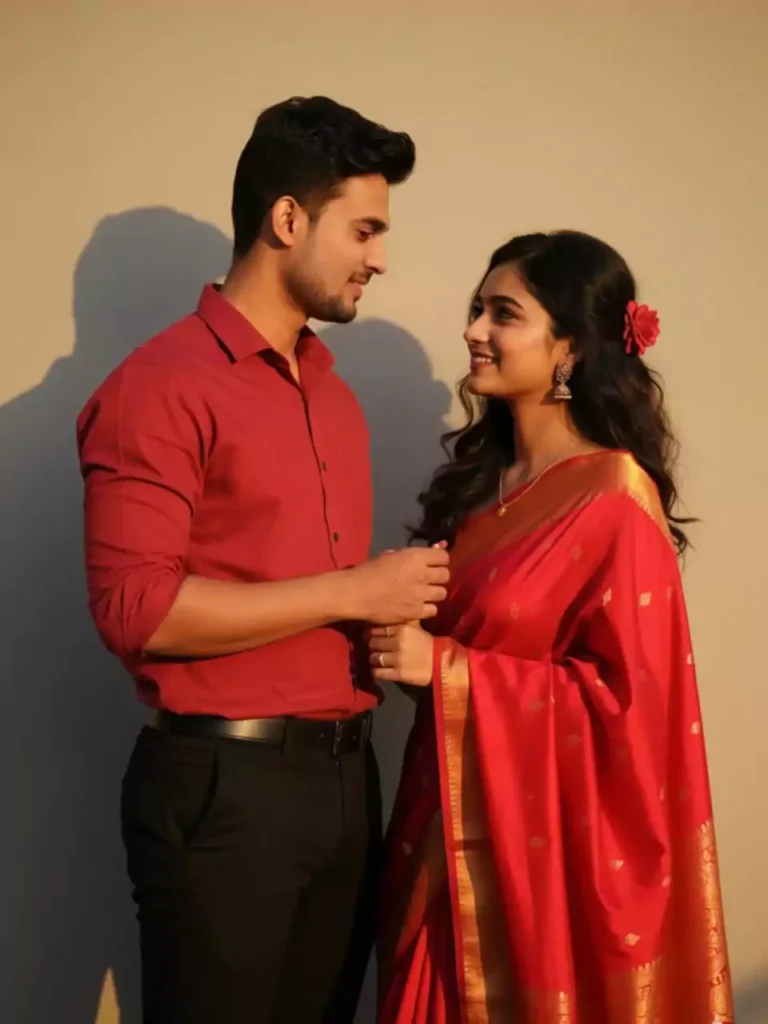 Red Silk Saree