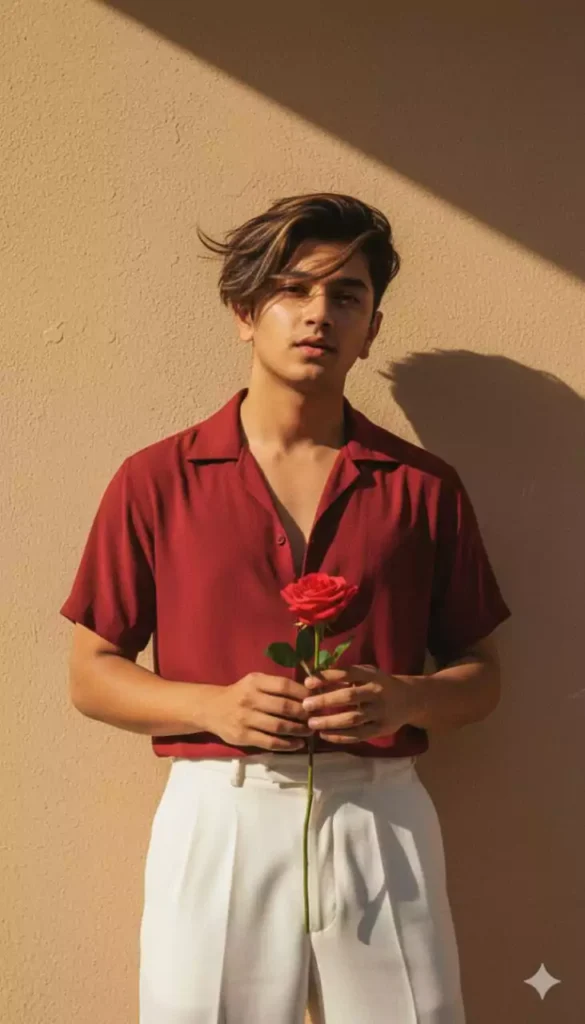 Classic red rose