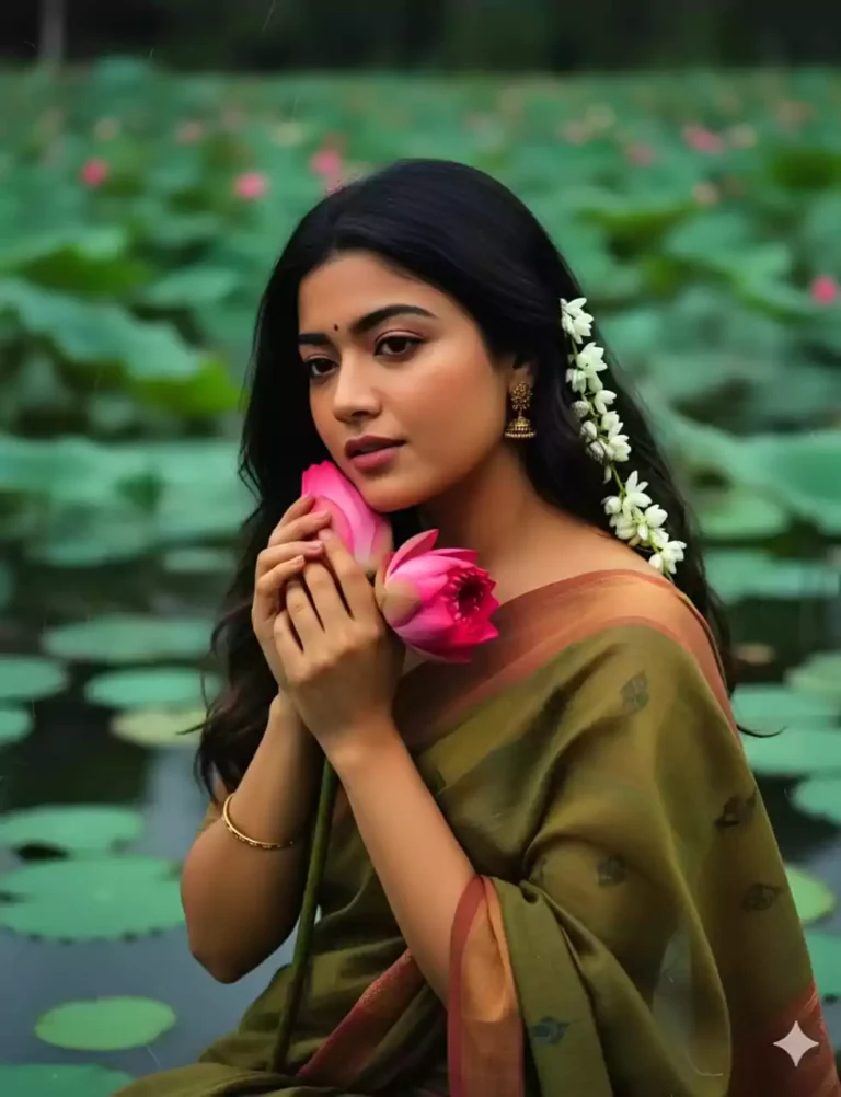 Elegant Green Saree