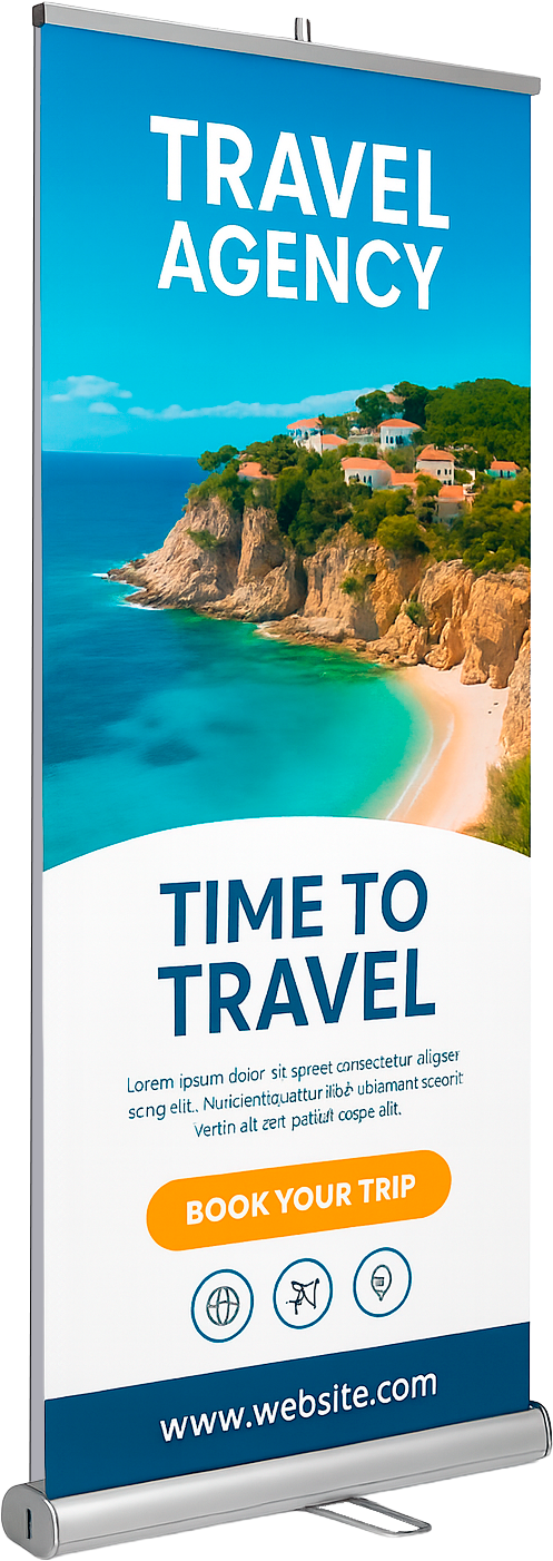 ROLL UP Doble Vista 85×200