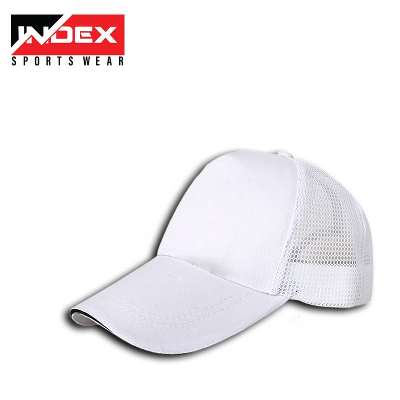White Mesh Baseball Cap