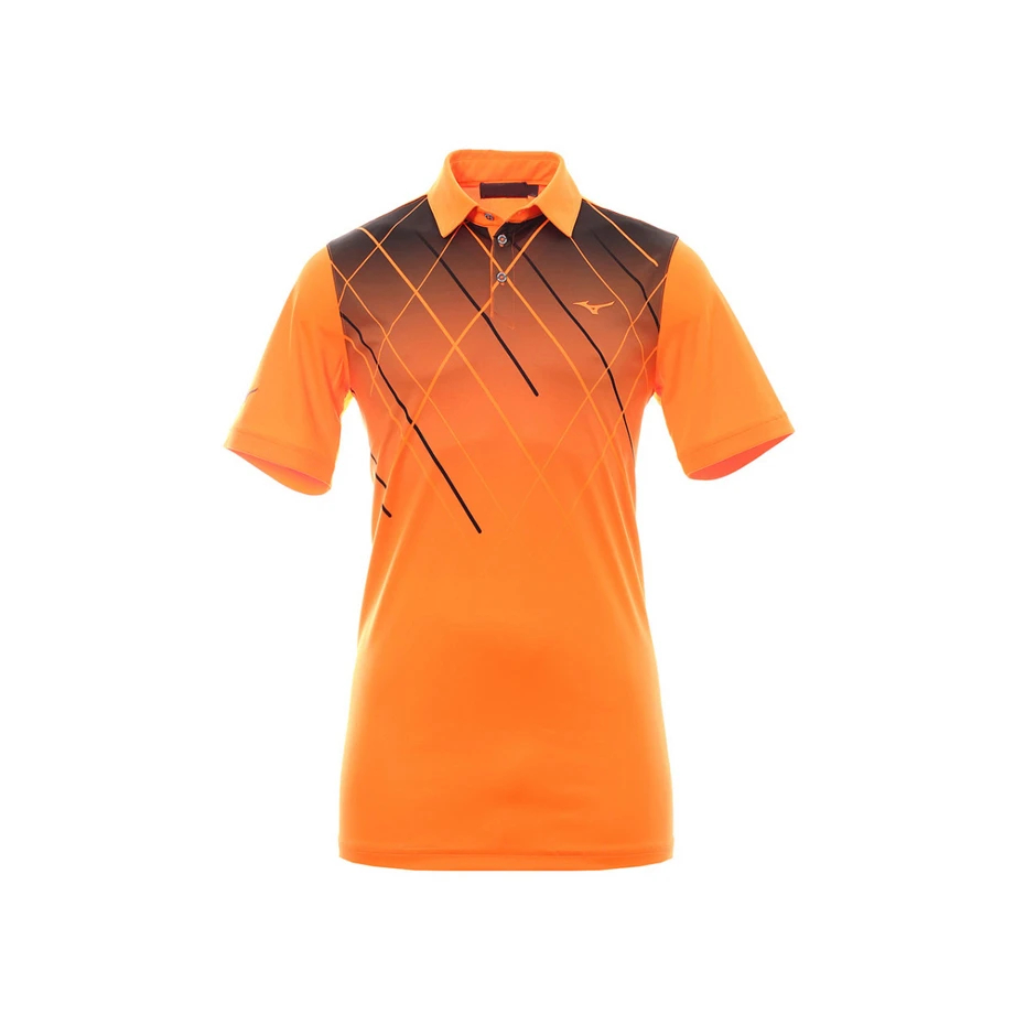 Orange Gradient Polo Shirt