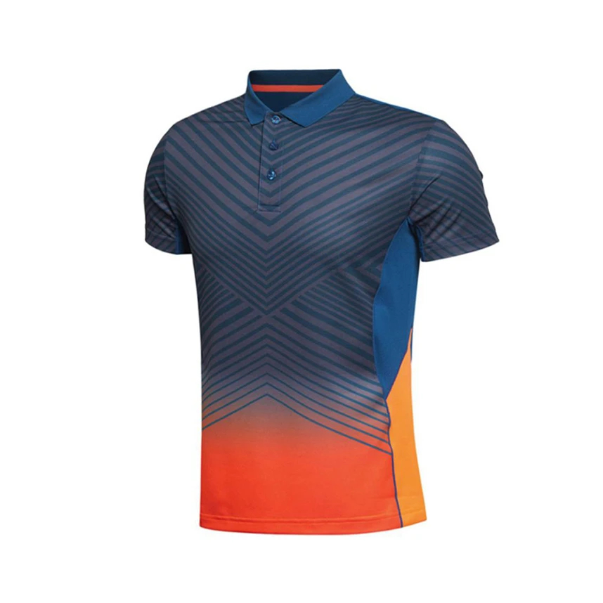Men's Gradient Polo Shirt