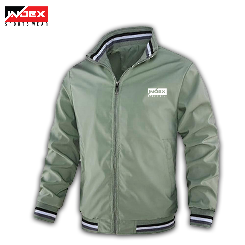 INDEX SPORTSWEAR  Light Green Windbreaker Jacket