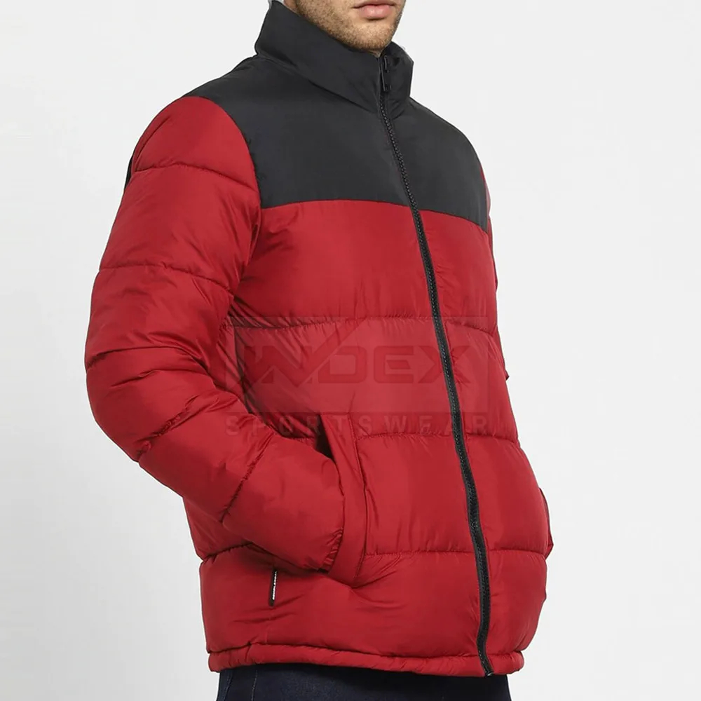 Men's Blue Puffer Jacket