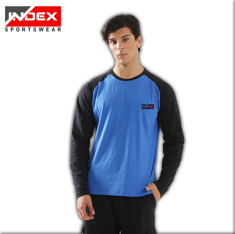 INDEX SPORTSWEAR  Long Sleeve Raglan T-Shirt