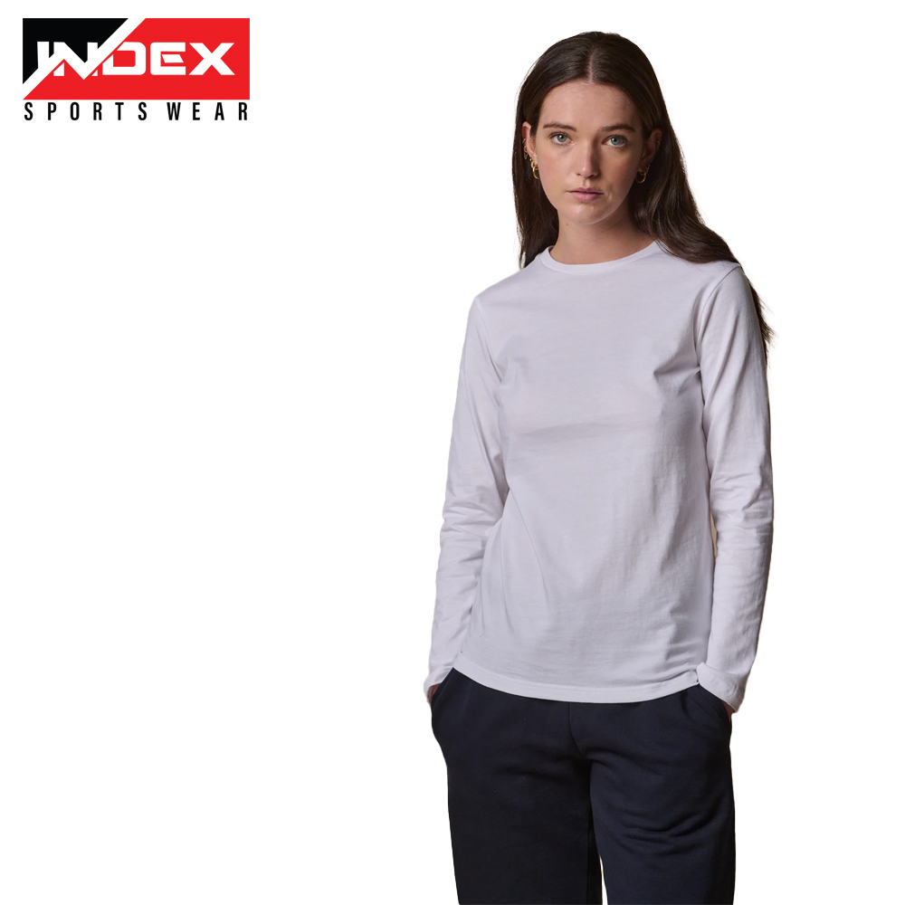 Women White Long Sleeve T-Shirt