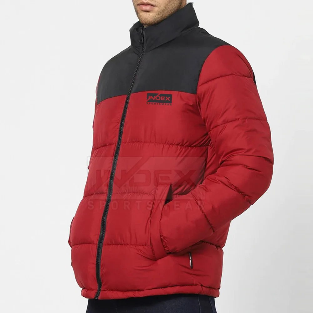 Men's Blue Puffer Jacket