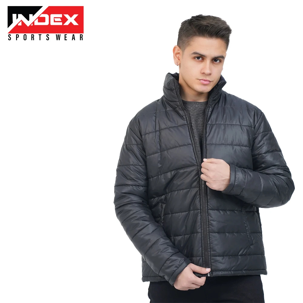 Men's Blue Puffer Jacket