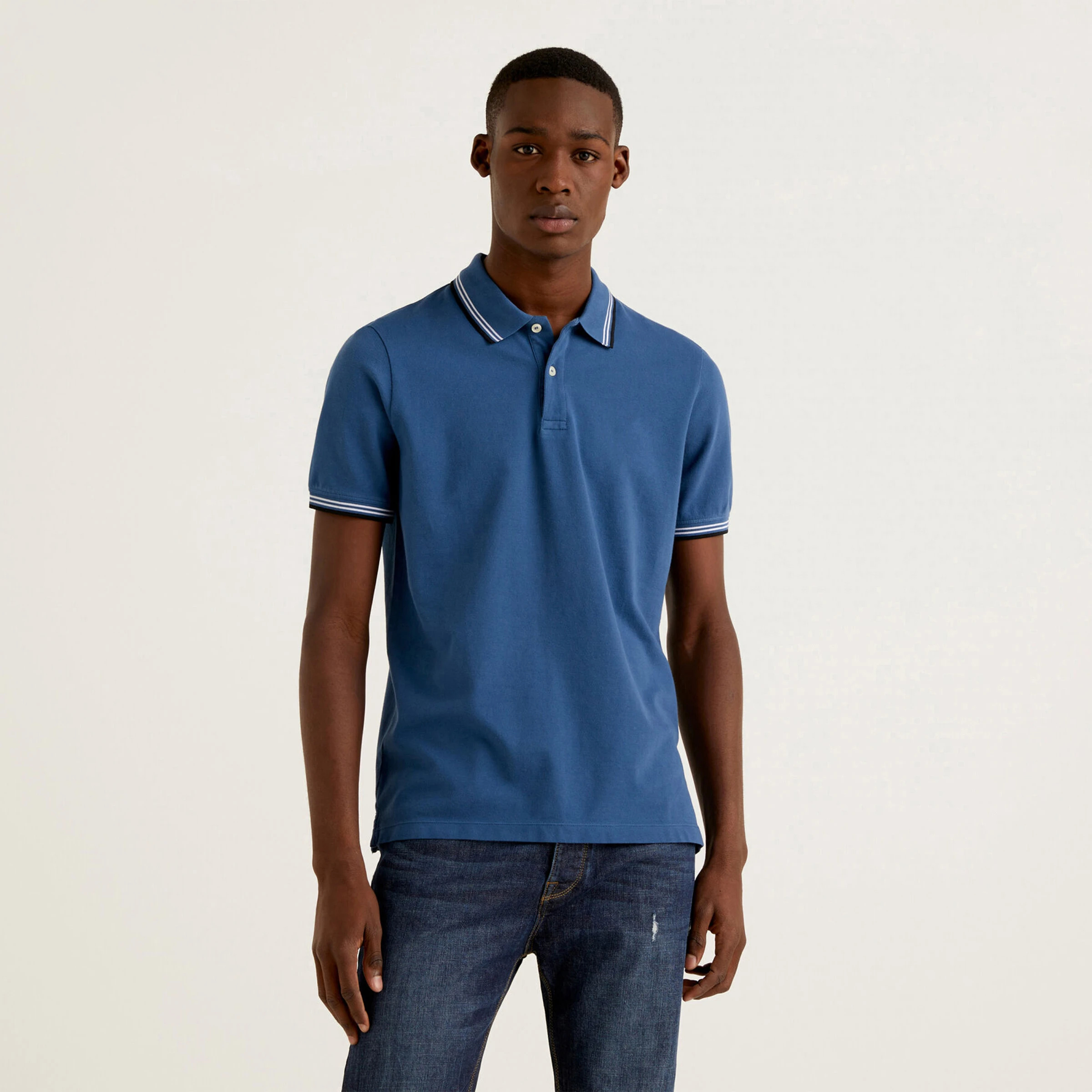 Classic Blue Polo Shirt