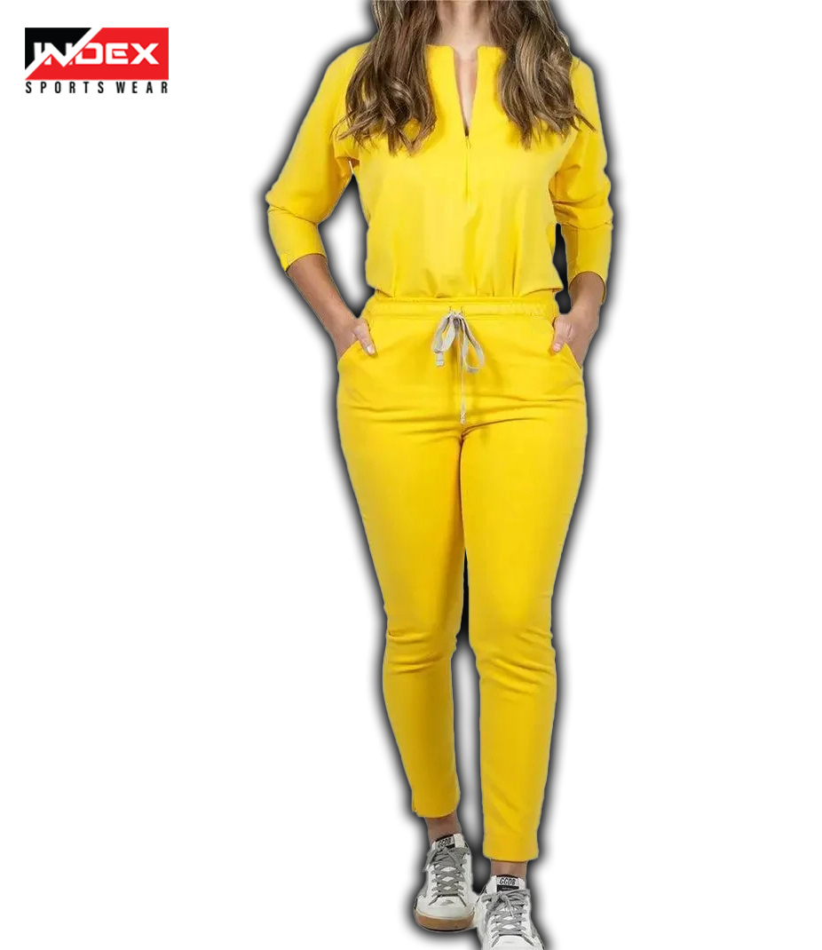 Yellow Medical Scrub Set