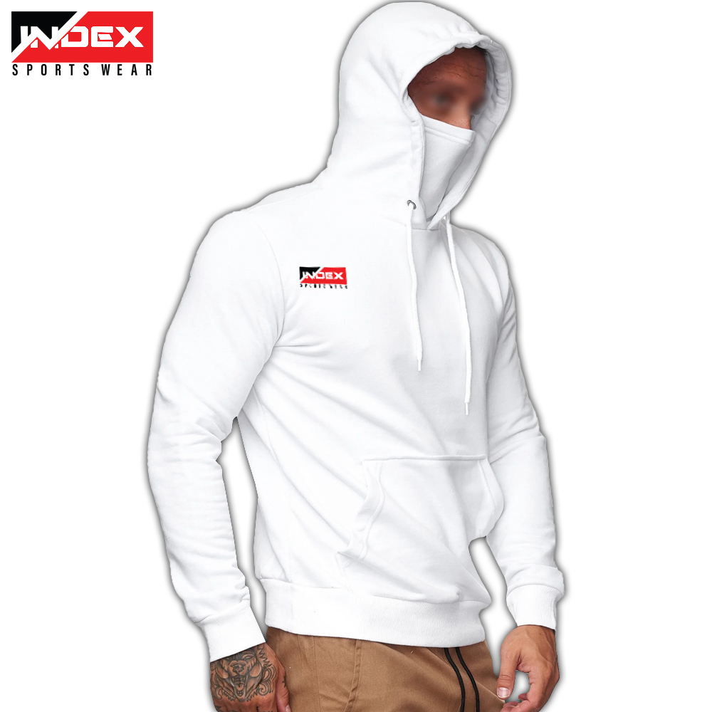 INDEX SPORTSWEAR White Mask Hoodie