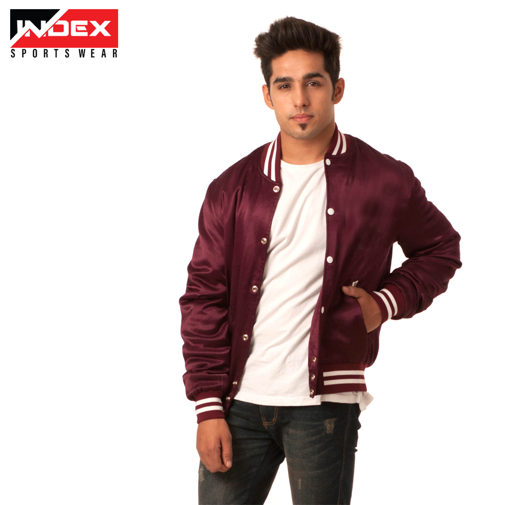 Maroon Varsity Jacket