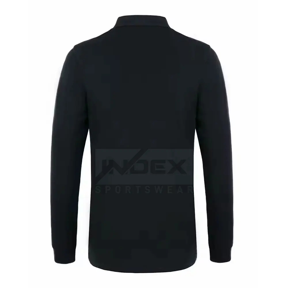 INDEX SPORTSWEAR  Long Sleeve Polo Shirt