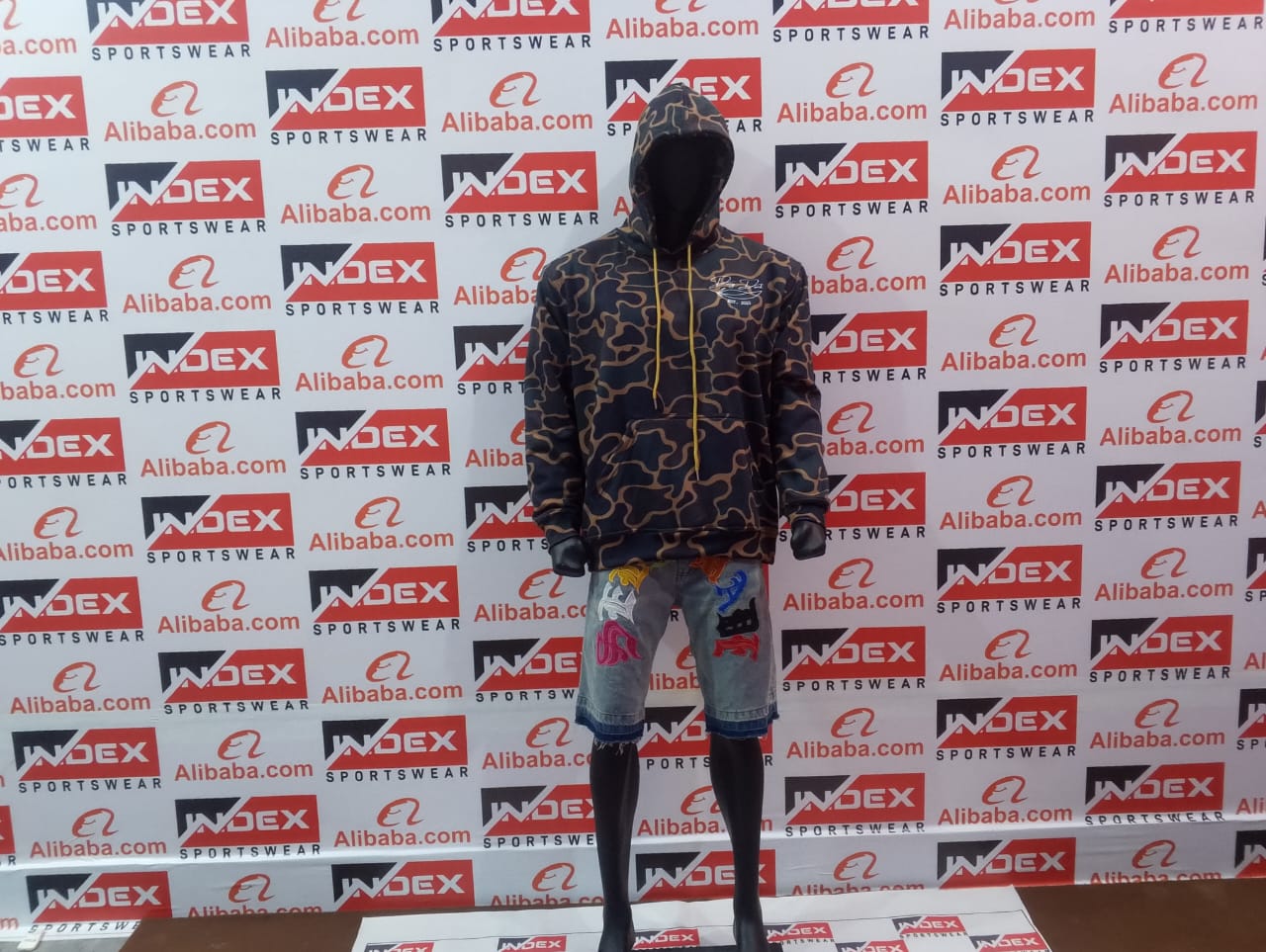 Camo Print Hoodie