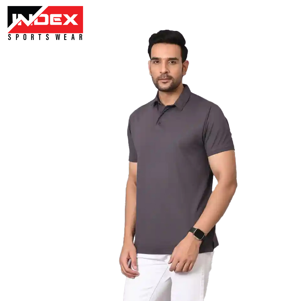 Men's Plain Polo T-Shirt
