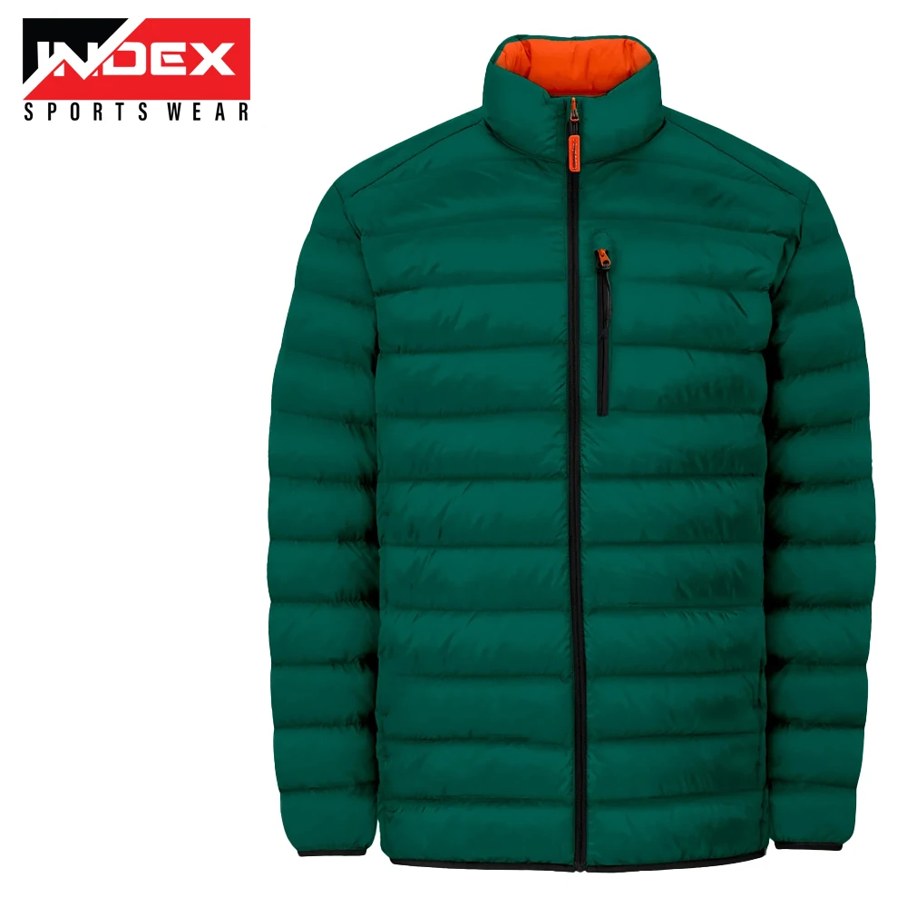 Men's Blue Puffer Jacket