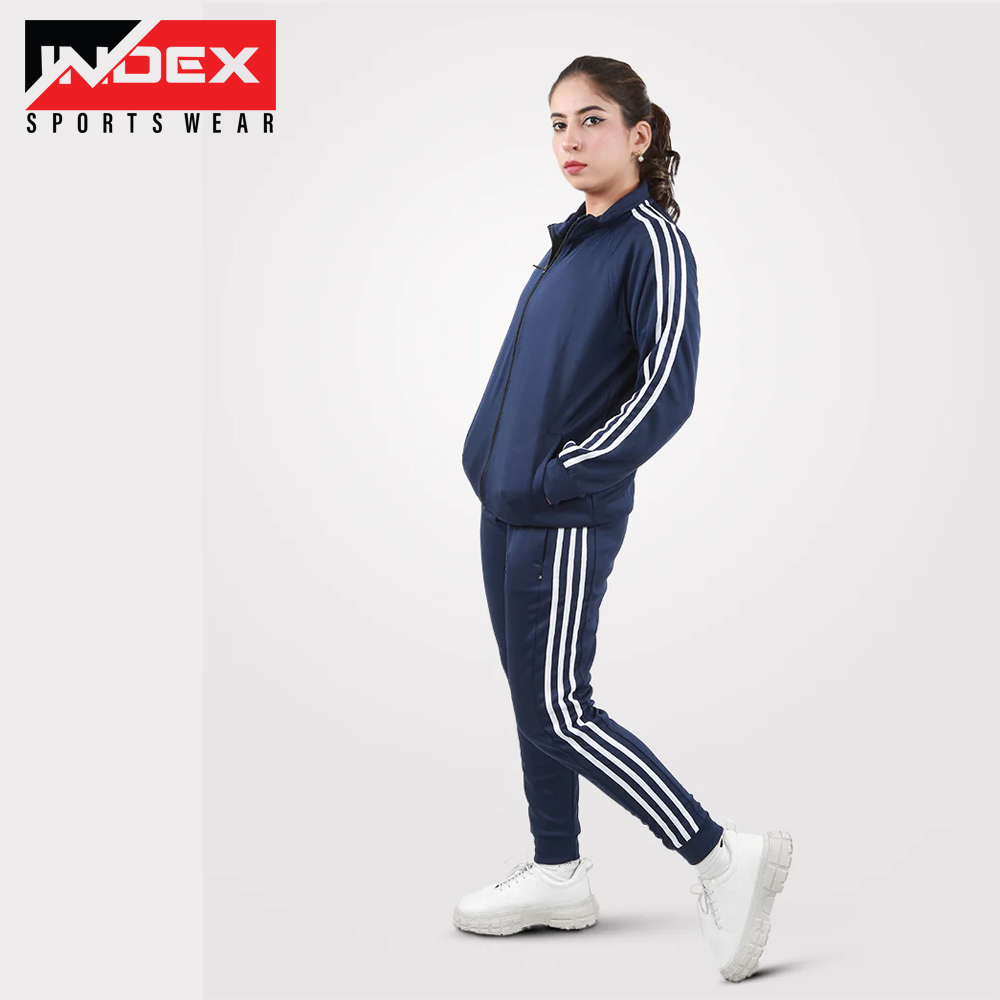 Ladies Navy Blue Tracksuit