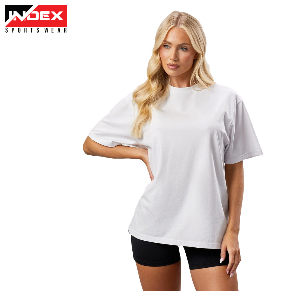 INDEX SPORTSWEAR  Oversized White T-Shirt