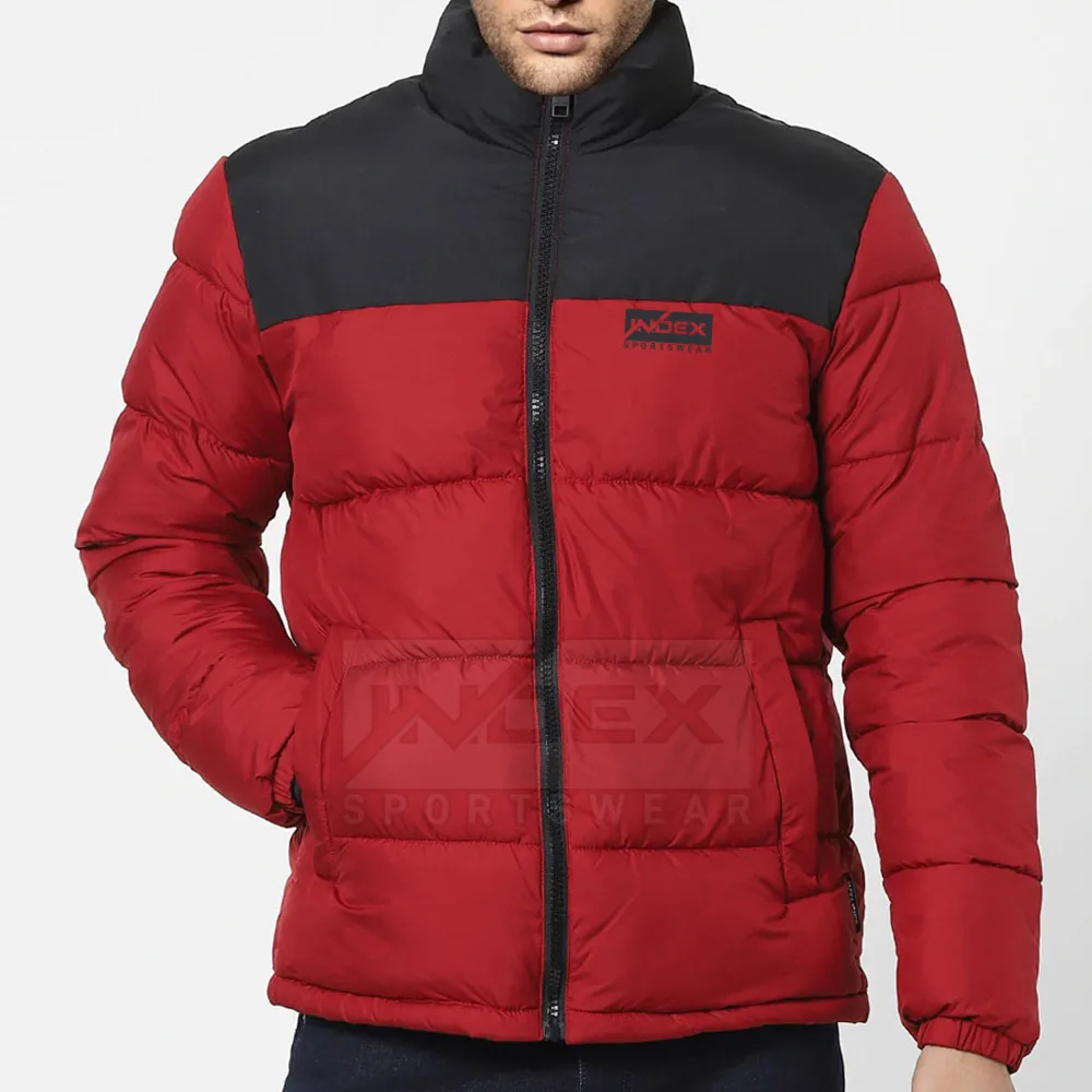 Men's Blue Puffer Jacket