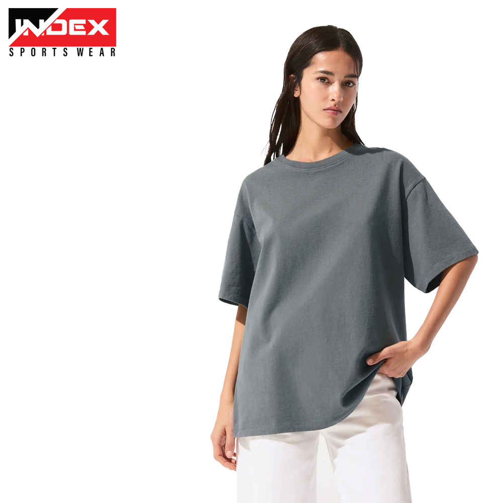 Unisex Grey  Oversized T-Shirt