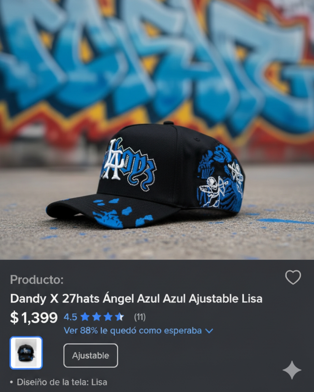Dandy X 27hats Ángel Azul