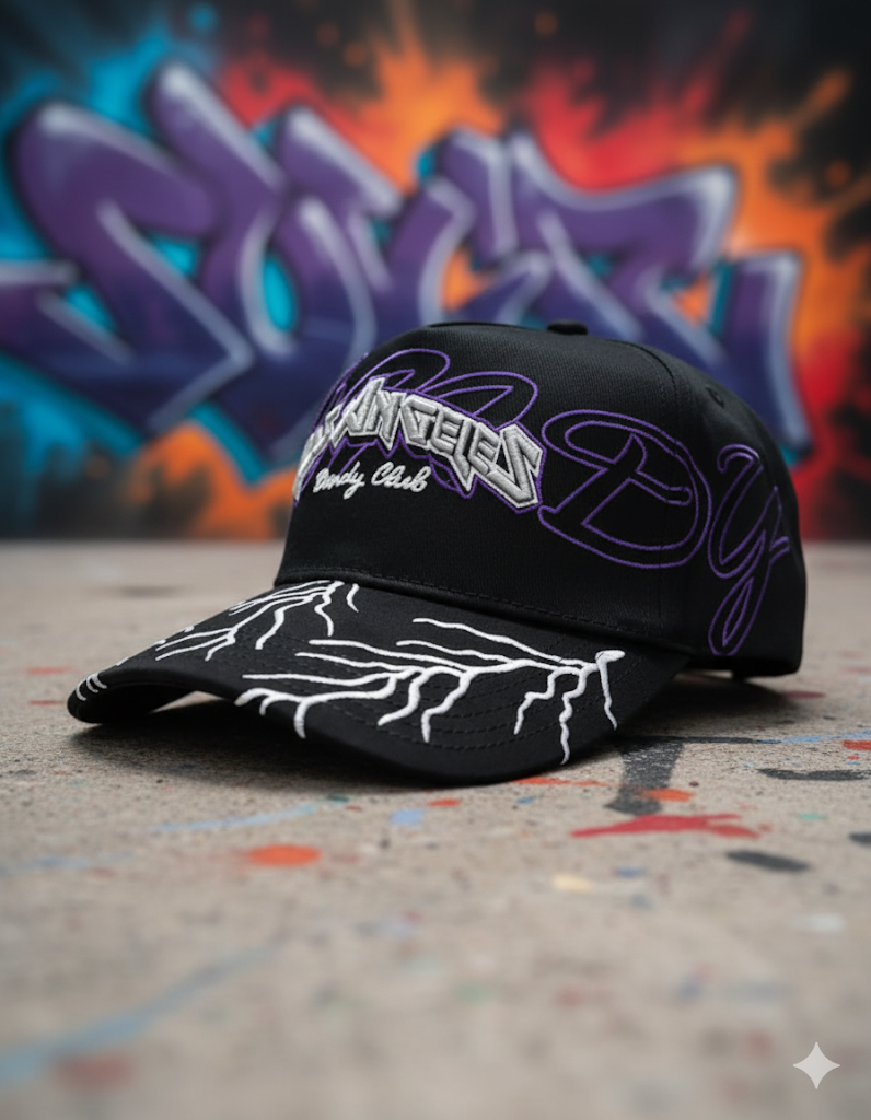 Gorra Los Ángeles Dandy Club Purple Storm