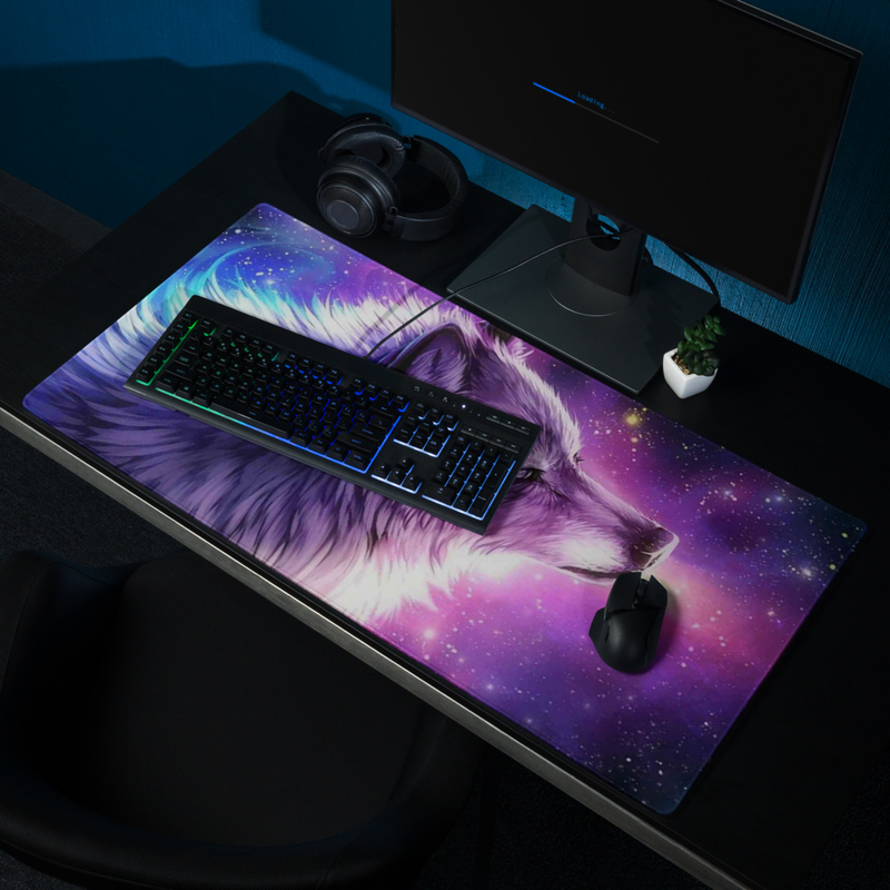 Lobo Galáctico - Gaming Mouse Pad