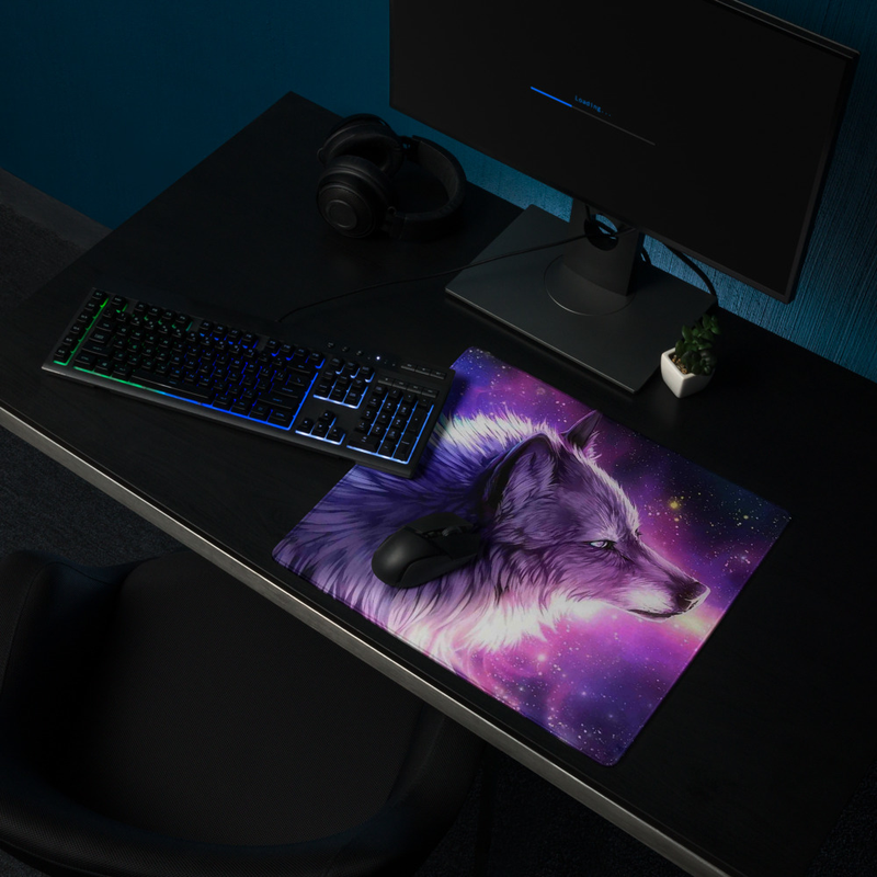 Lobo Galáctico - Gaming Mouse Pad