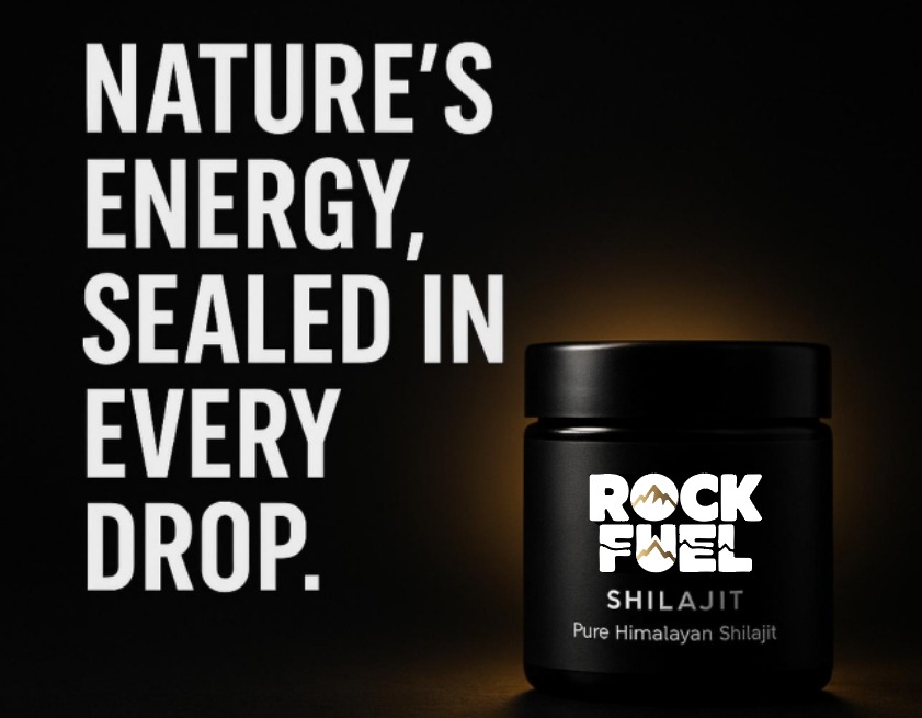 Rock Fuel™ Himalayan Shilajit Resin – 100% Pure & Lab-Tested