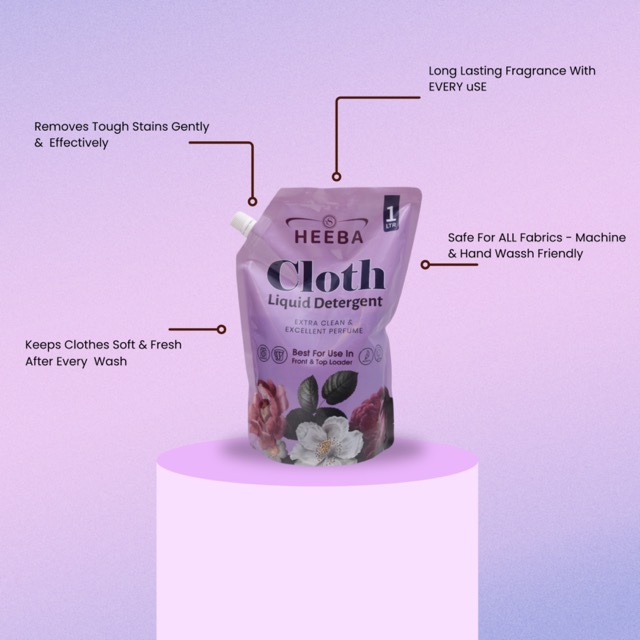 Heeba Liquid Detergent