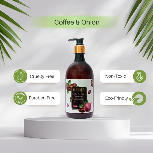 Heeba Coffee & Onion Shampoo with Conditioner