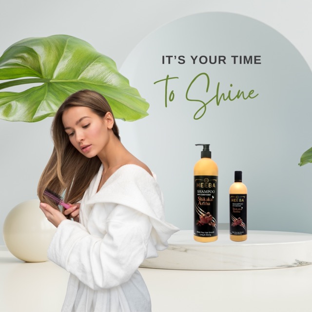 Heeba Shikakai & Aritha Shampoo with Conditioner