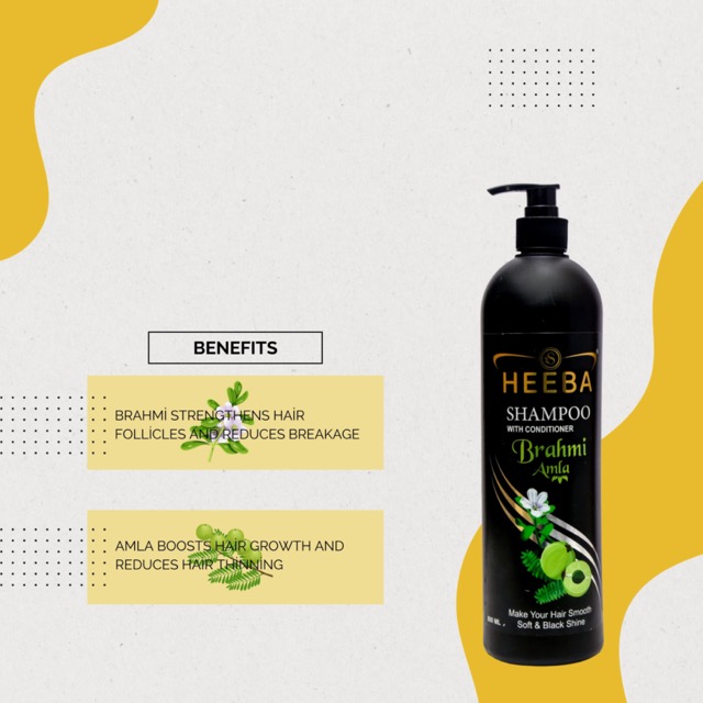 Heeba Brahmi & Amla Shampoo with Conditioner