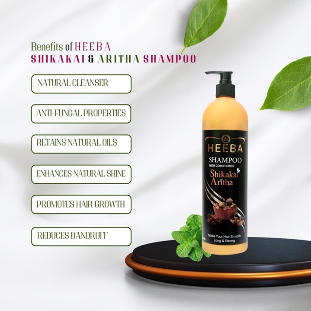 Heeba Shikakai & Aritha Shampoo with Conditioner