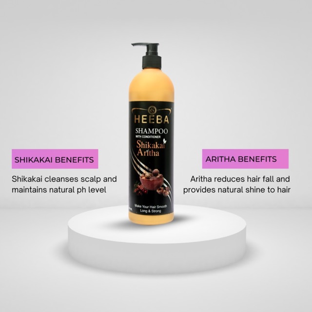 Heeba Shikakai & Aritha Shampoo with Conditioner