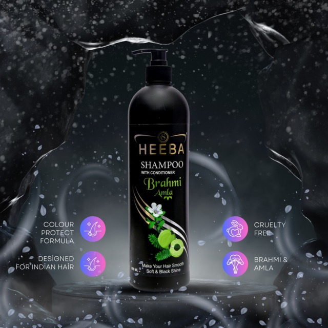 Heeba Brahmi & Amla Shampoo with Conditioner