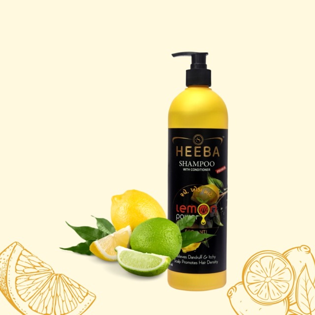 Heeba Lemon Power Shampoo with Conditioner