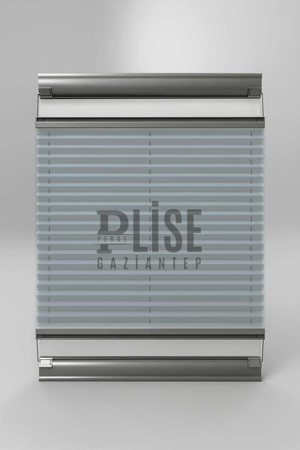 PLİSE PERDE GRİ