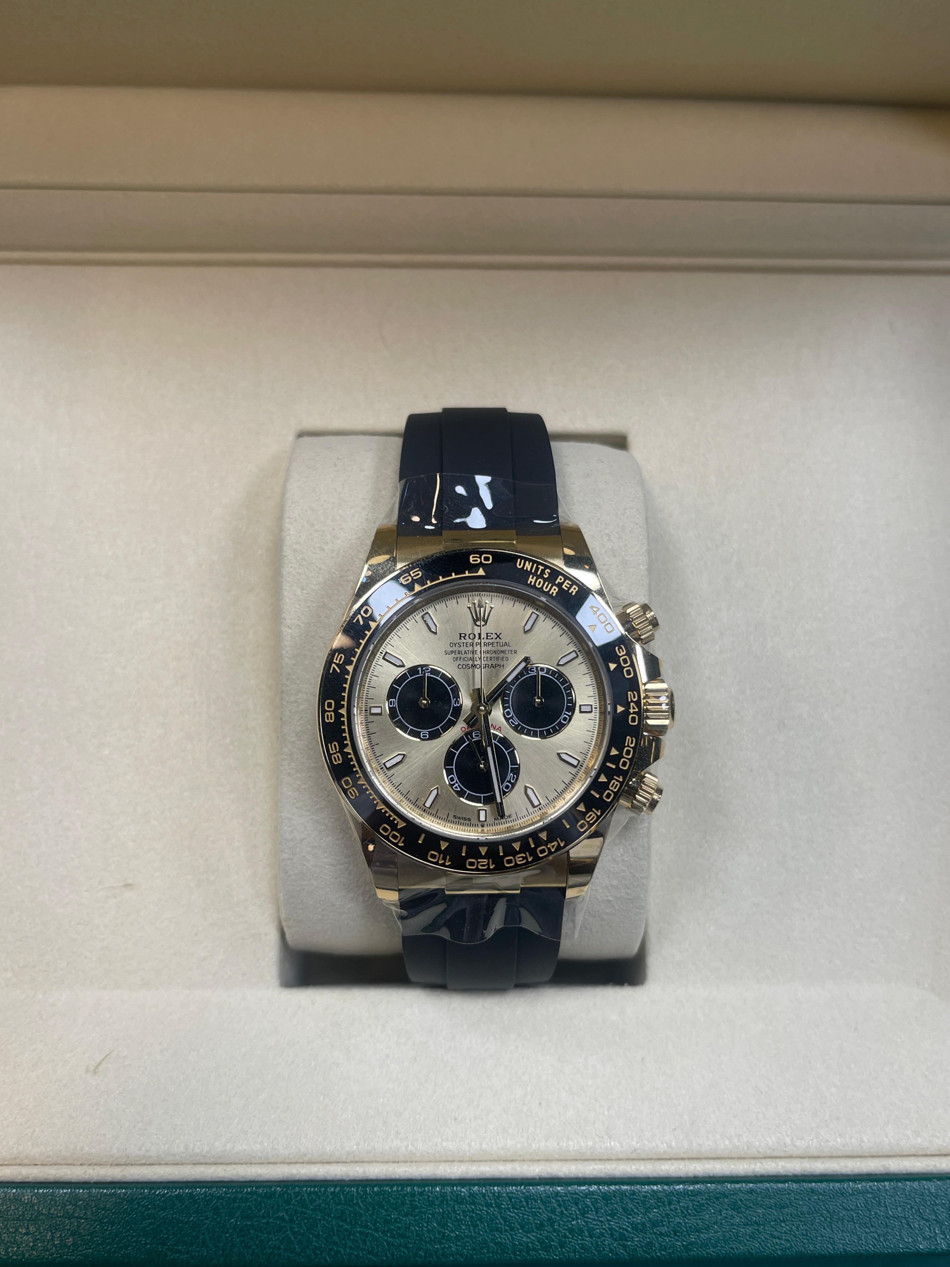 Luxury Gold Chronograph Watch