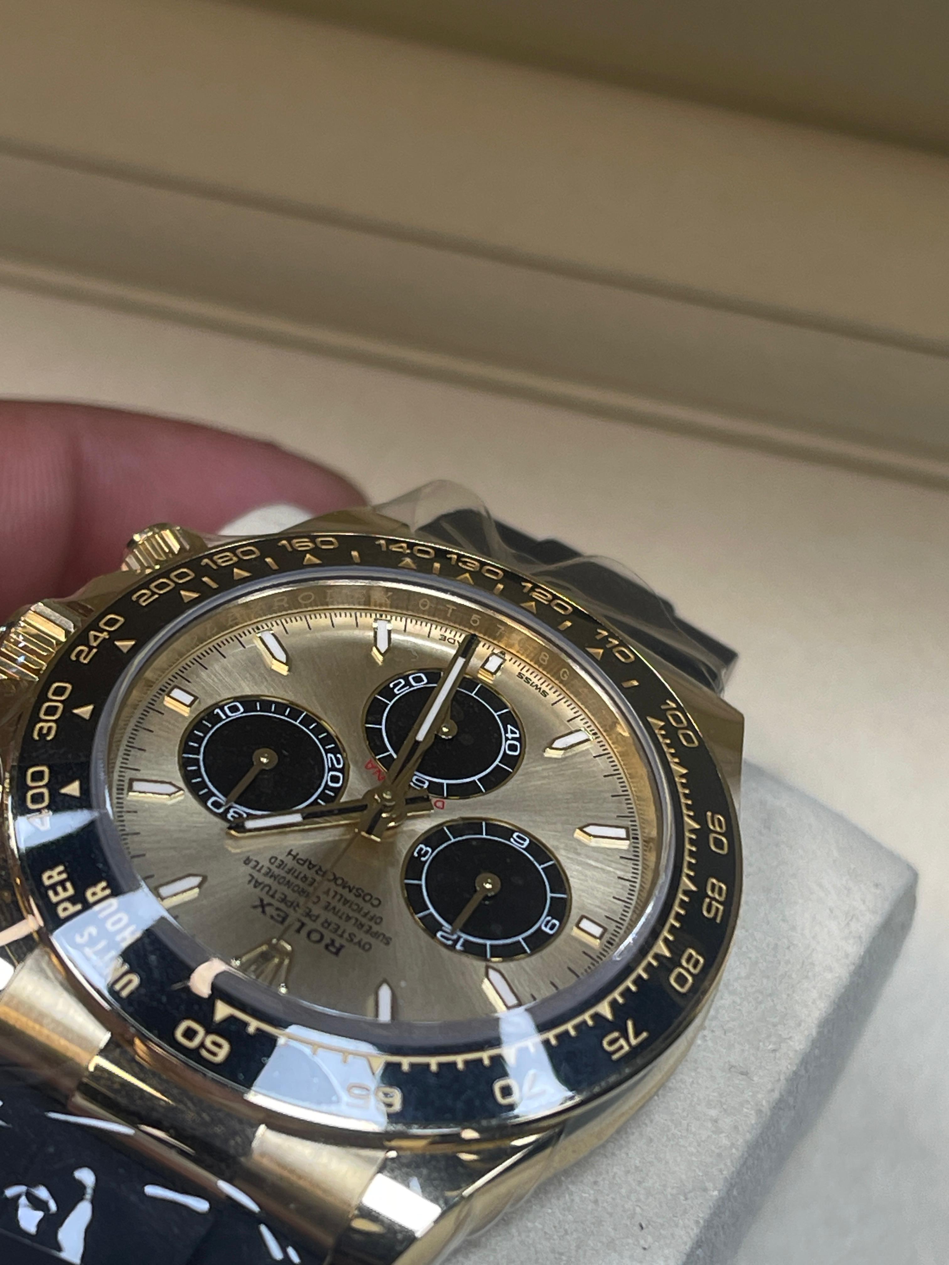 Luxury Gold Chronograph Watch