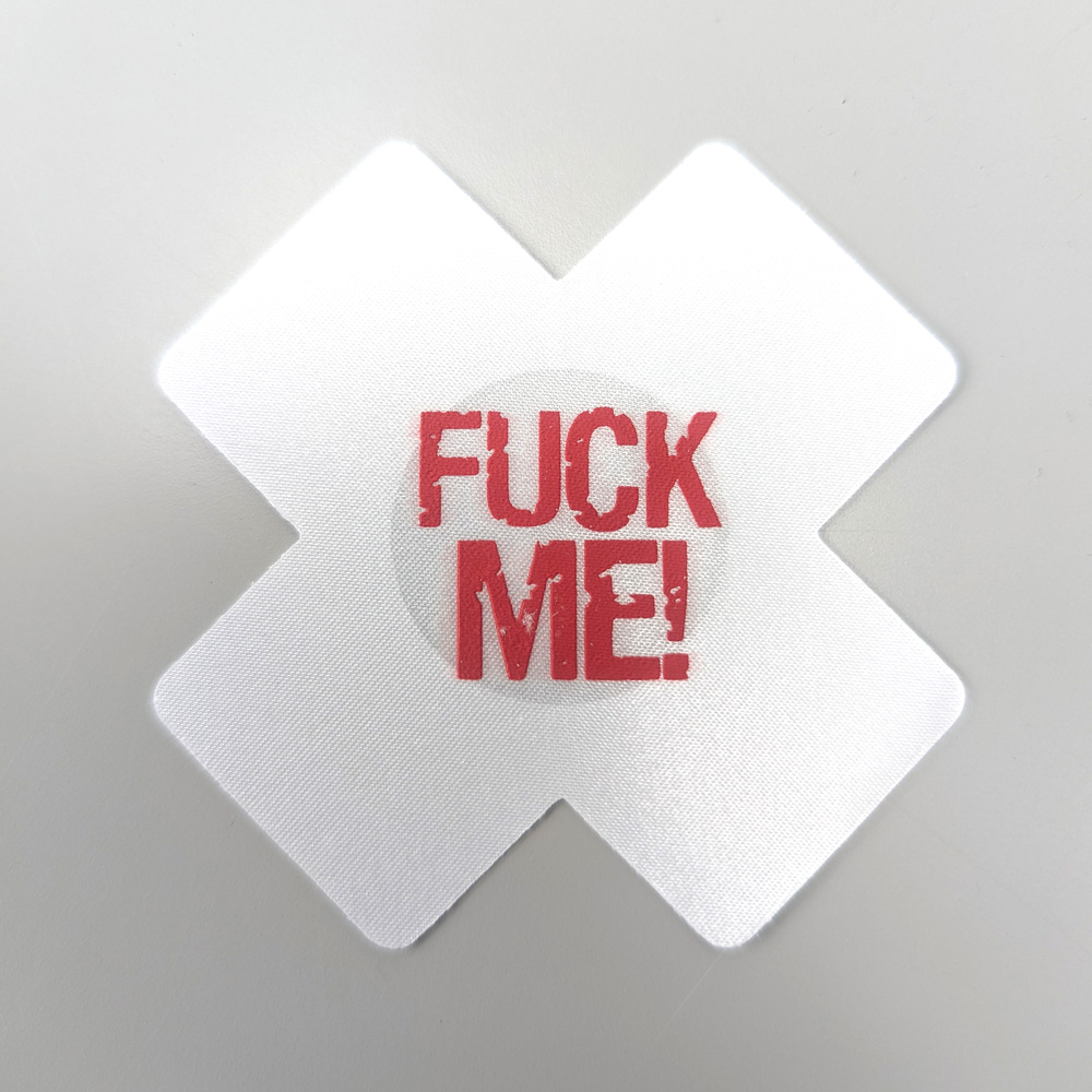 Nippel-Sticker Fuck Me