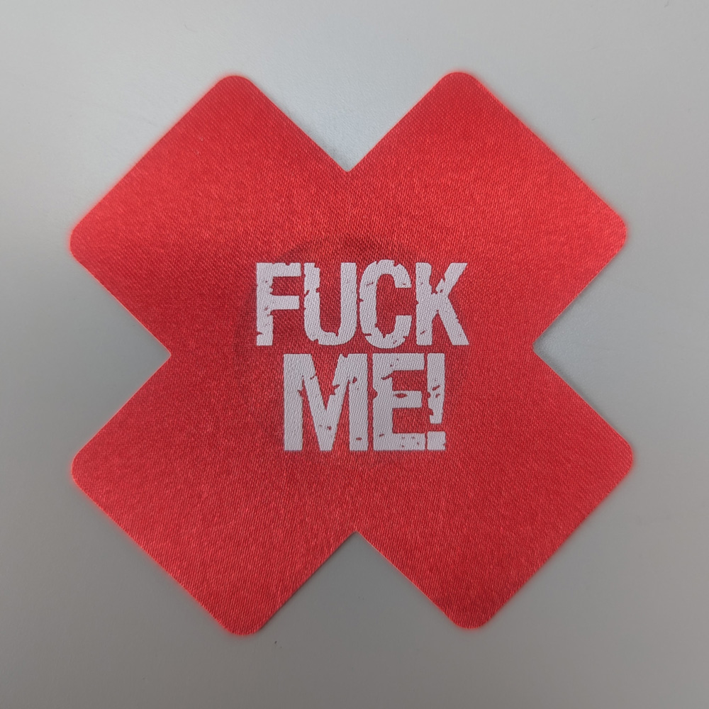 Nippel-Sticker Fuck Me